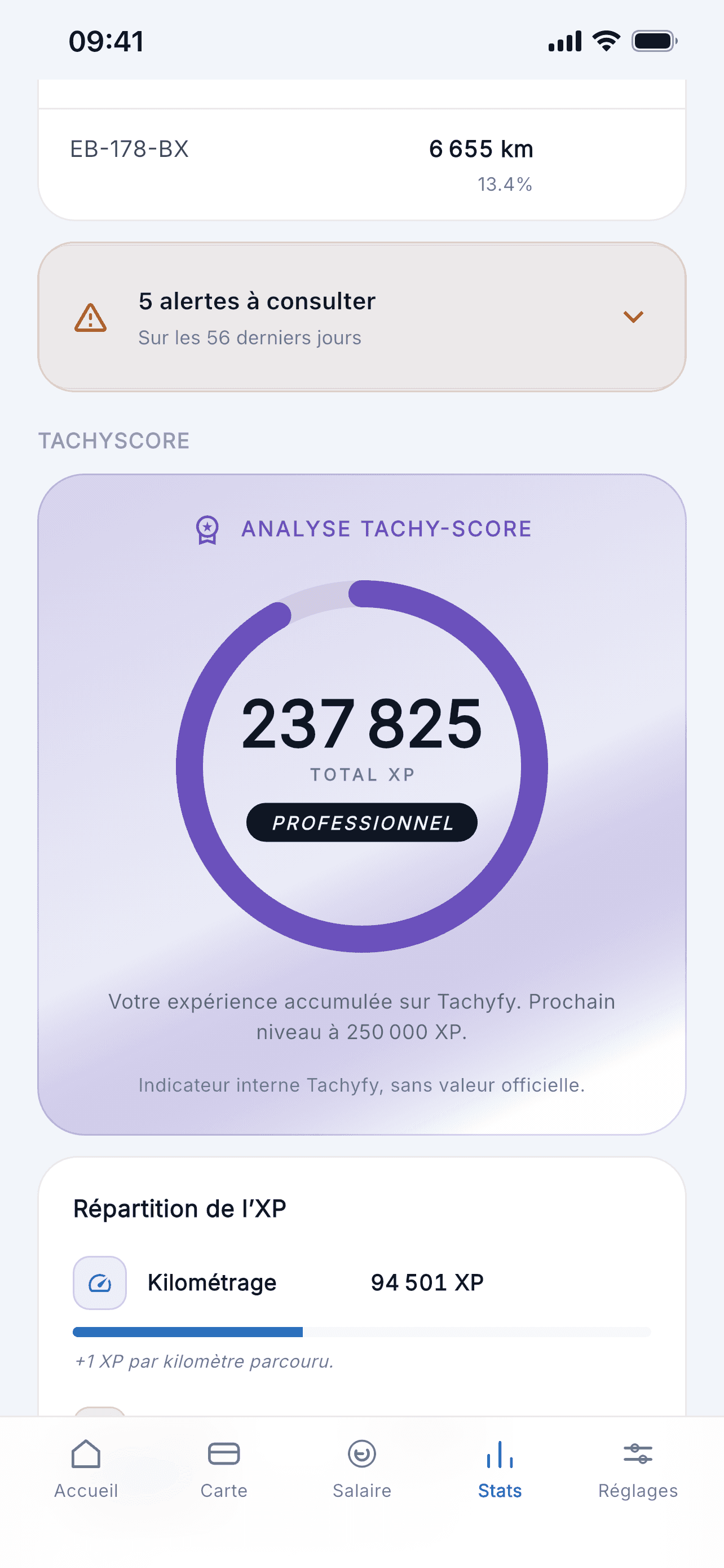 TachyScore — Helles Design