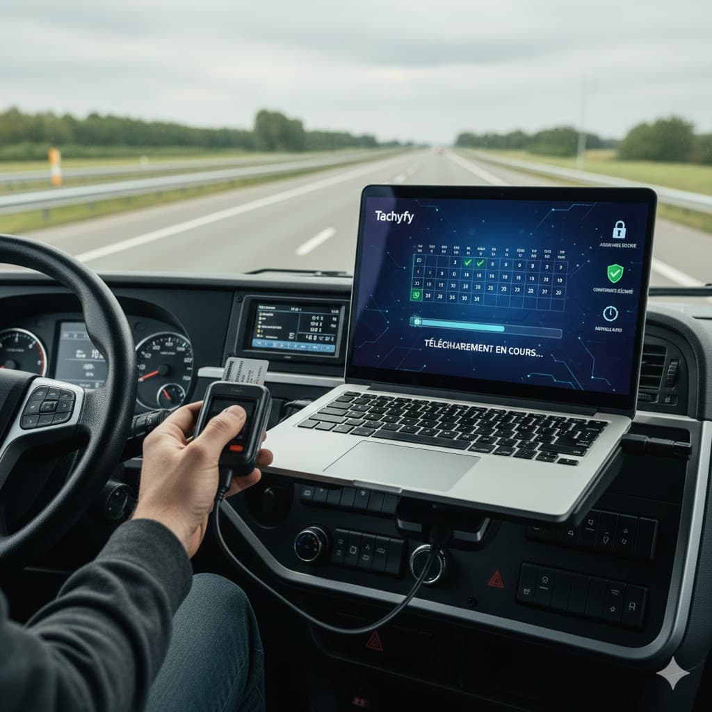 Téléchargement carte conducteur : comprendre l'obligation des 28 jours en 2025